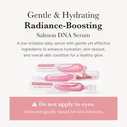 medicube Salmon DNA  Pink One Day Serum 99% Salmon DNA Improves Skin Radiance | Korean Skincare