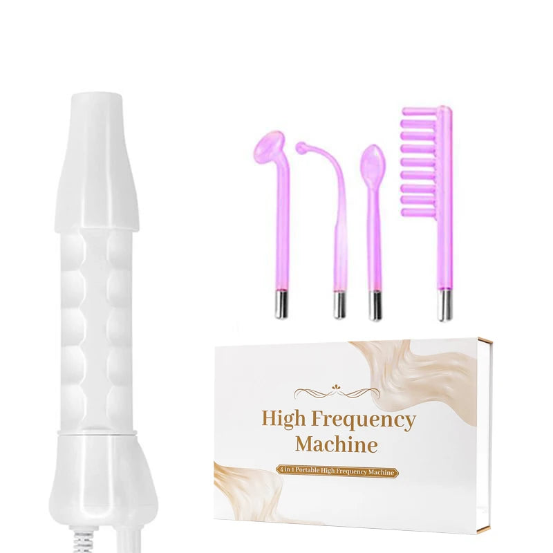 ODM/OEM High Frequency Wand Handheld High Frequency Facial Wand Skincare