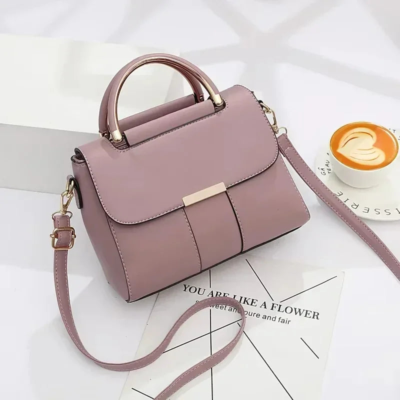 PU Leather Handbag Purse Women's Bag Trend Designer Shoulder Crossbody Sac Lady Messenger Small Tote Hand Pouch
