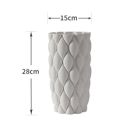 Ceramic Vases Modern Decor Flower Vase Desk Hydroponic Flowers Bottle