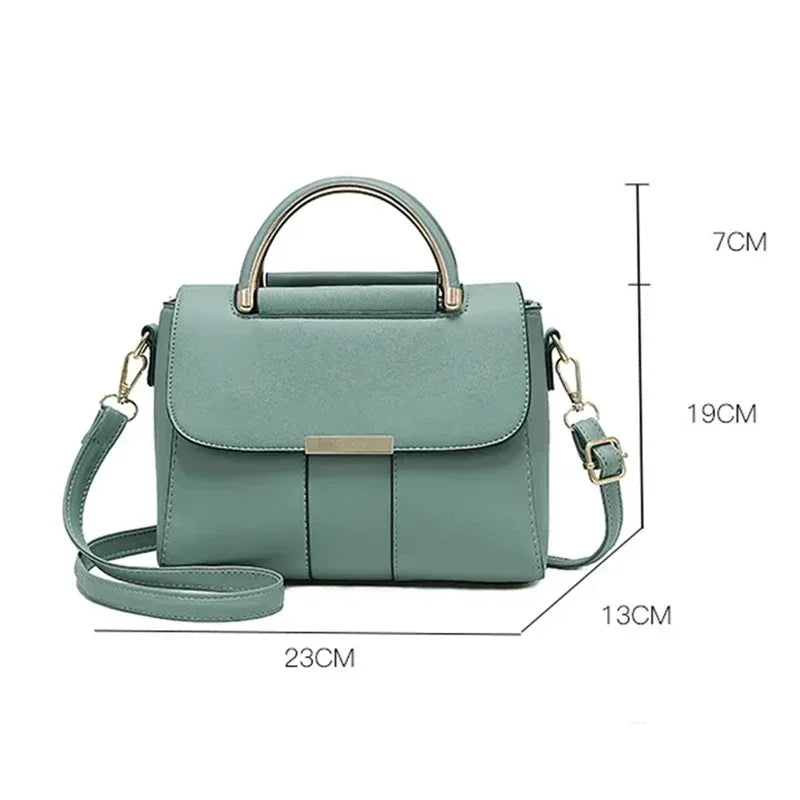 PU Leather Handbag Purse Women's Bag Trend Designer Shoulder Crossbody Sac Lady Messenger Small Tote Hand Pouch